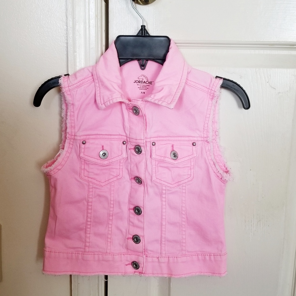 Pink Jordache Jean jacket
